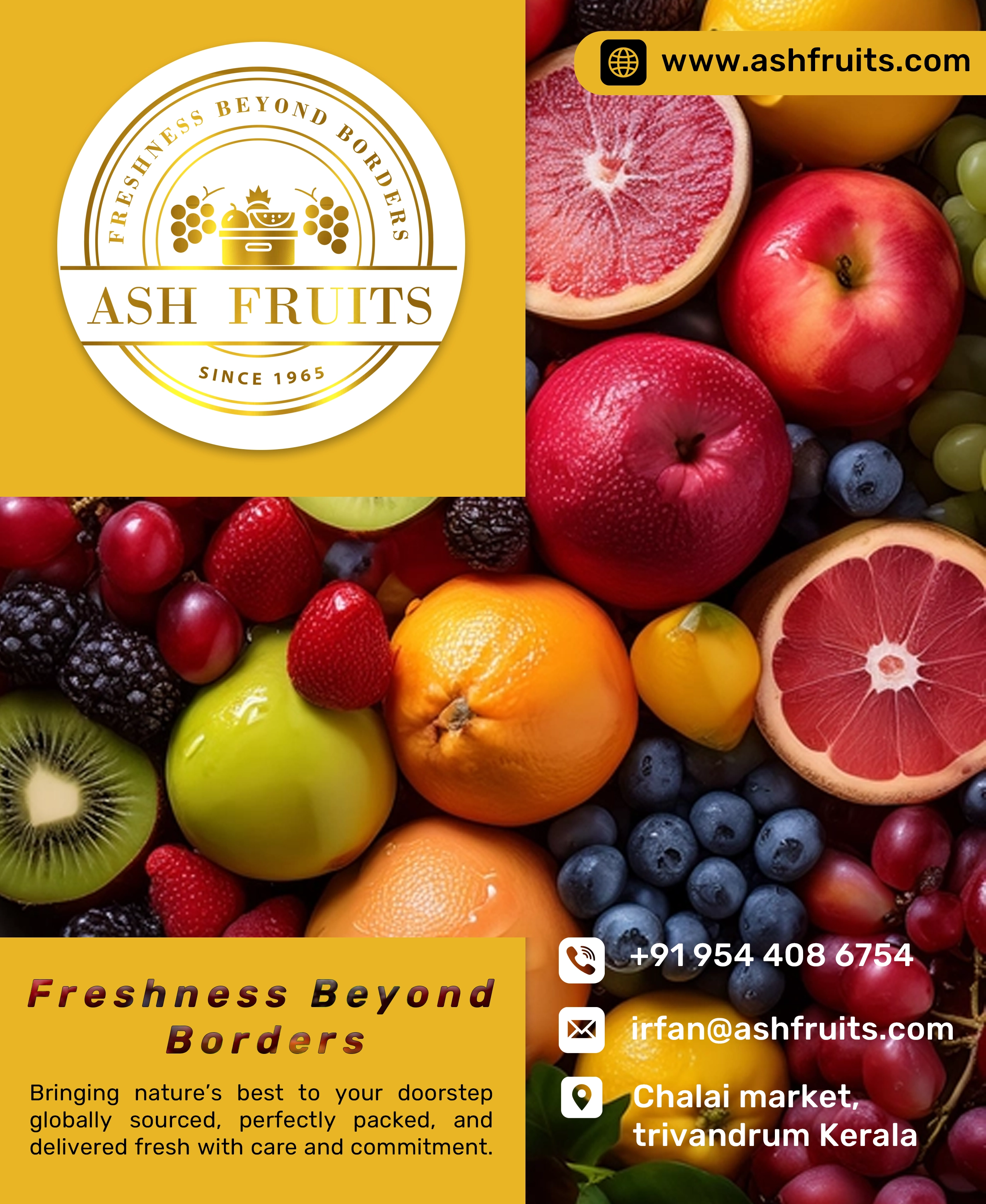 ASH Fruits 2025 Brochure